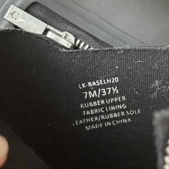 Lucky Brand Basel H20 black heeled waterproof rain boots - Picture 3 of 7